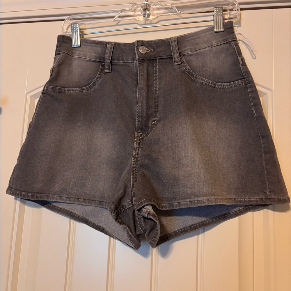 H&M Charcoal Jean Shorts